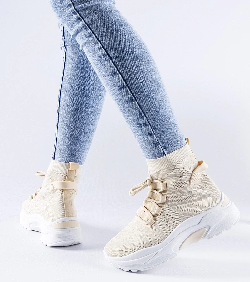 Gemre Sneakersi înalți bej Vigatto