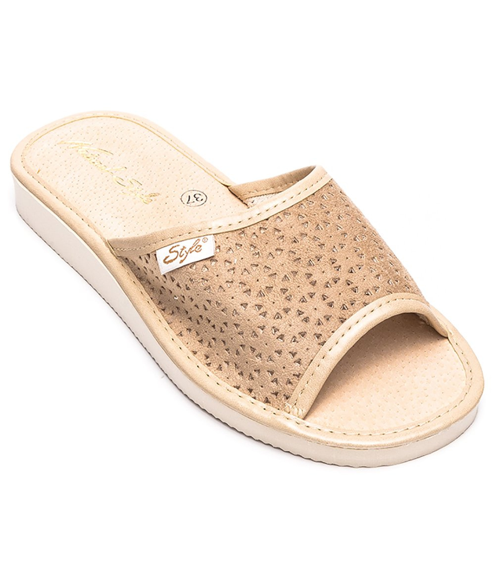 Dámske šľapky Natural Style NS-116 Béžové