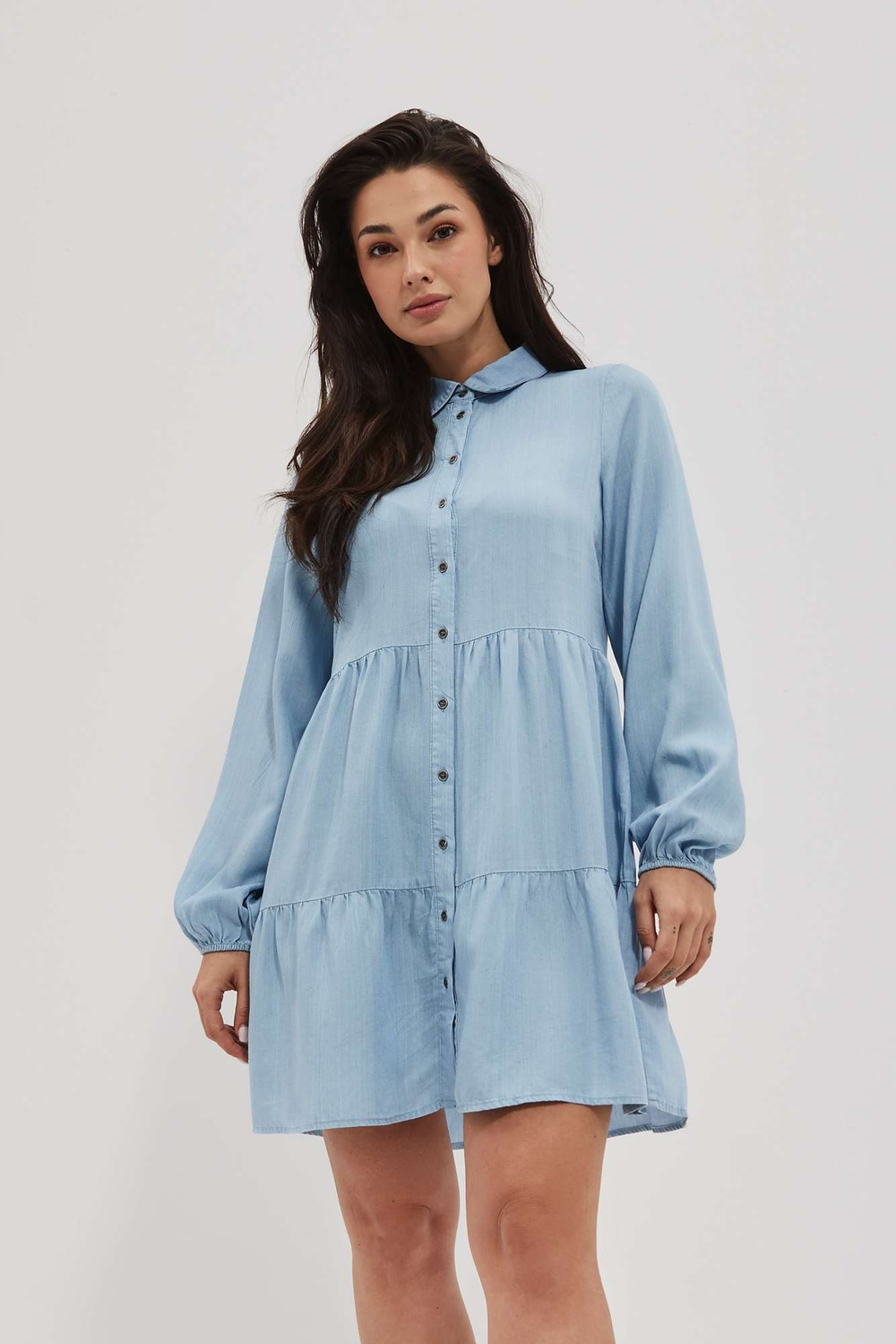 Marisse Women&#039;s Dress L-Su-4007 Blue