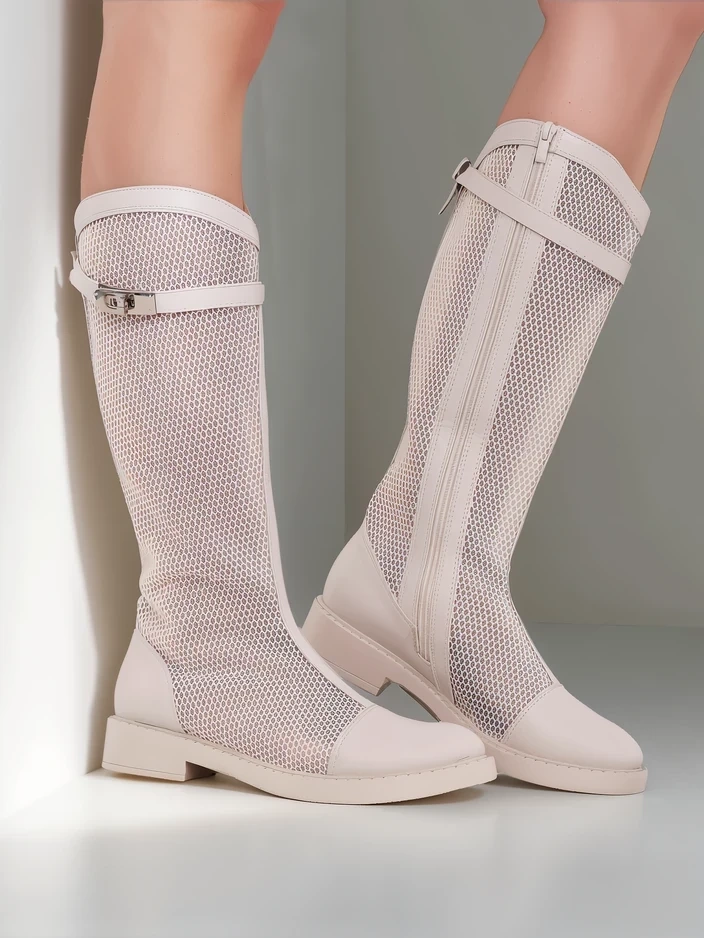 Resti High perforated women's ankle boots Ovittole