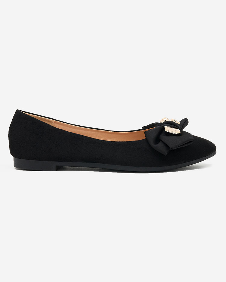 Resti Womens ballerinas pointed toe with bow Retripo