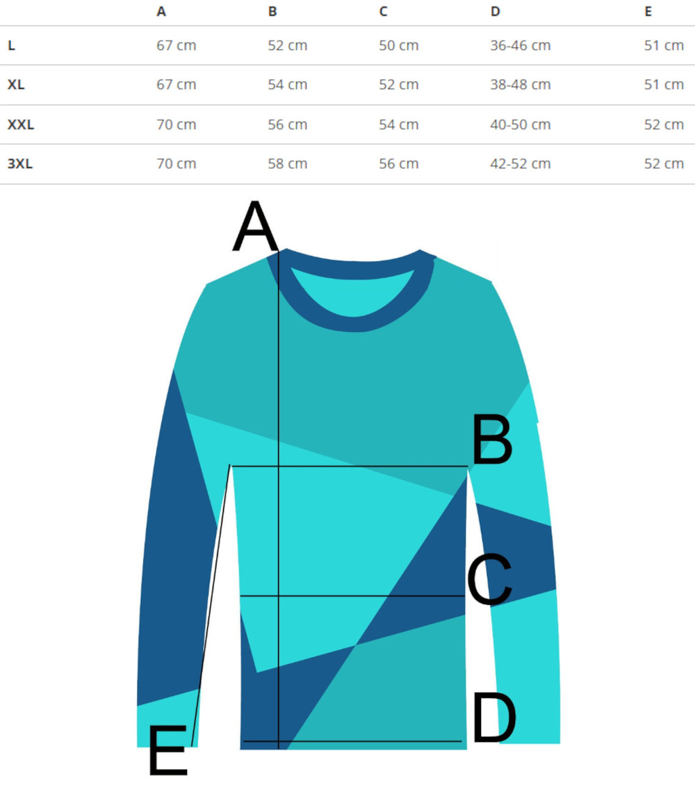 Pri Men's hoodless sports sweatshirt with small reflector