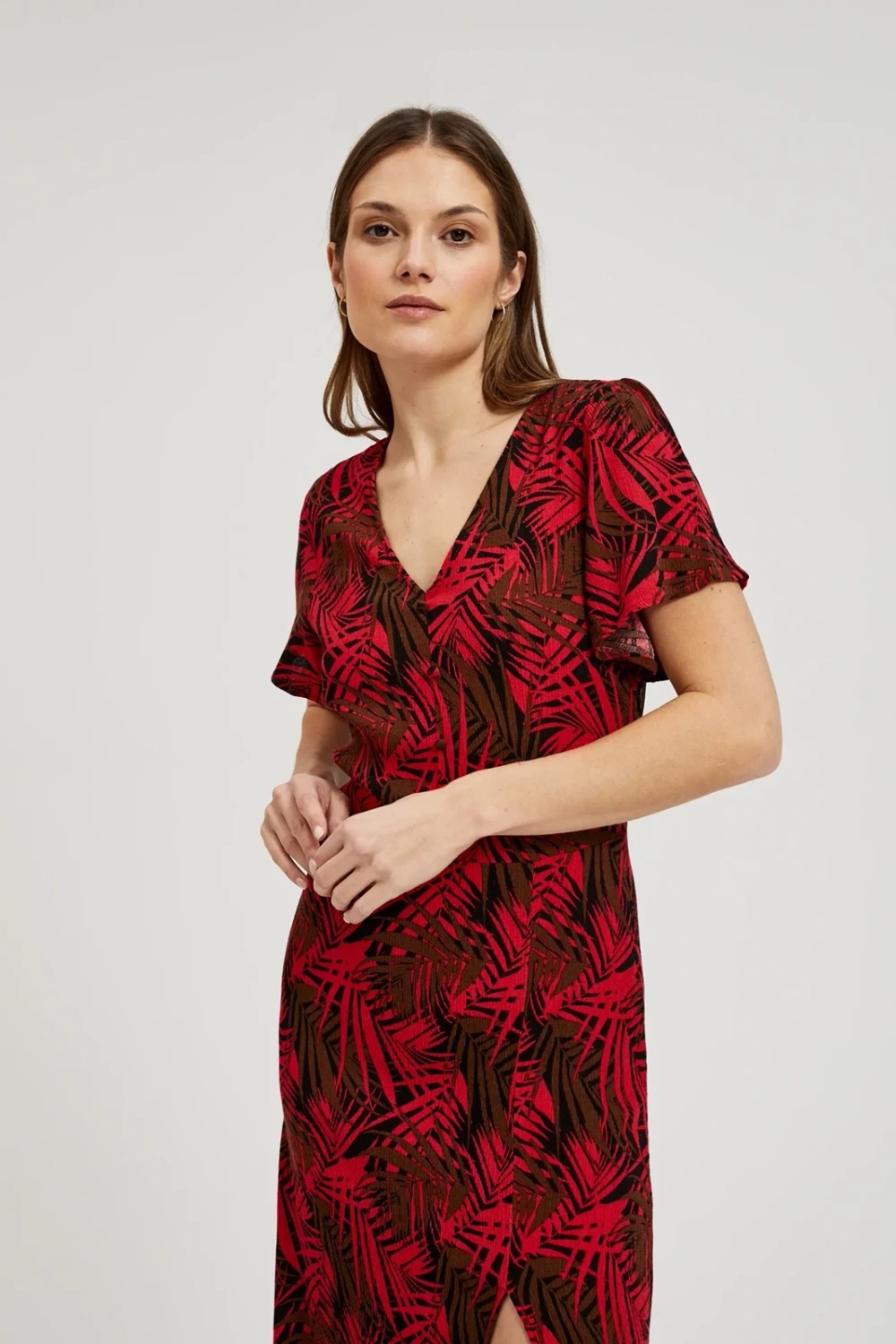 Marisse Women's Dress L-Su-4345 Red