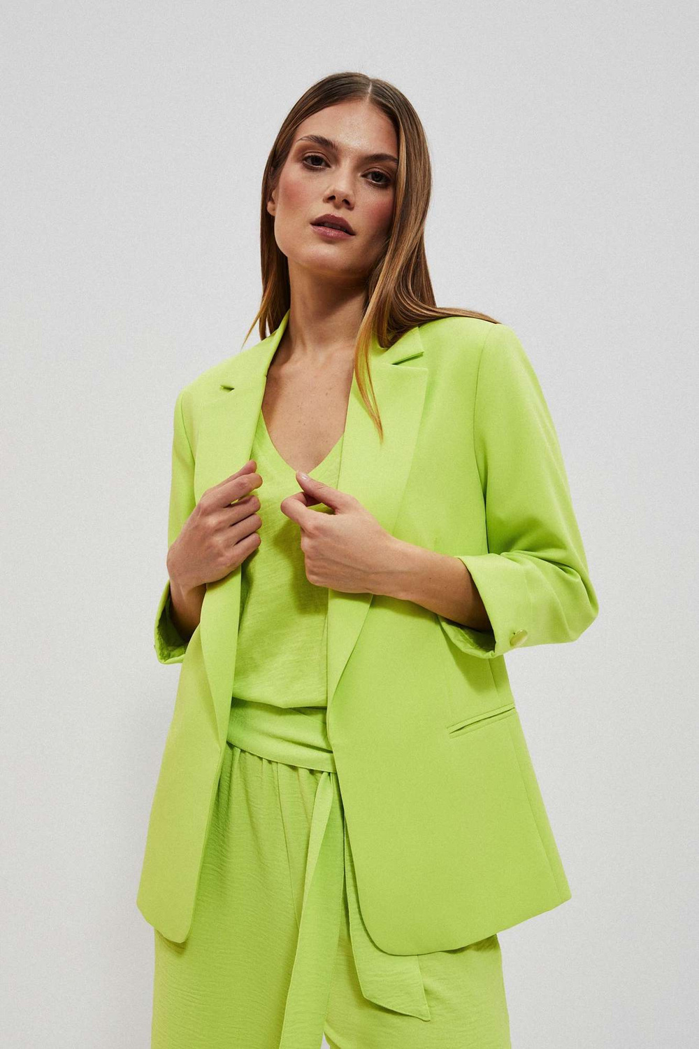 Marisse Women&#039;s Jacket L-Mr-4010 L.Green