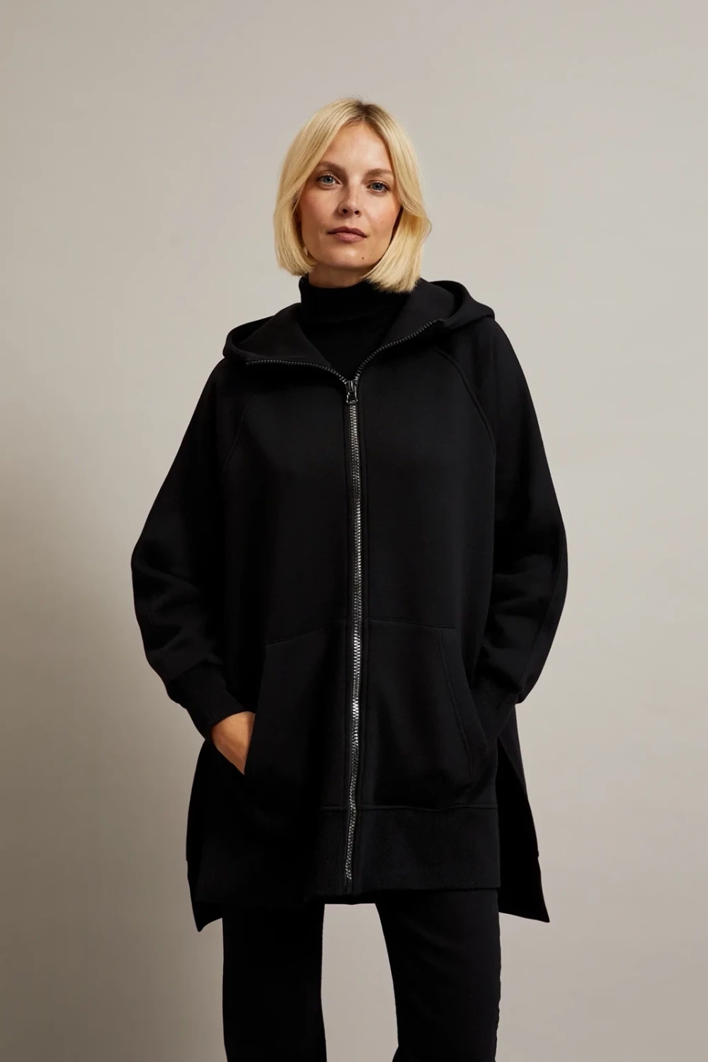 Marisse Women&#039;s Sweatshirt Z-Bl-4514 Black