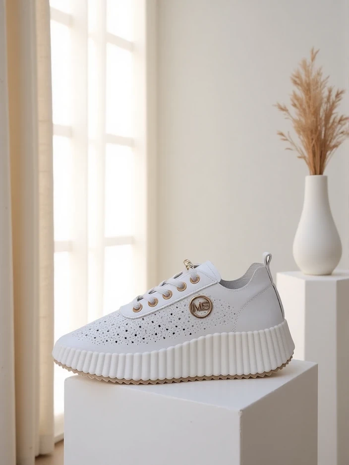 Resti Women's perforated sporty sneakers Jovenes