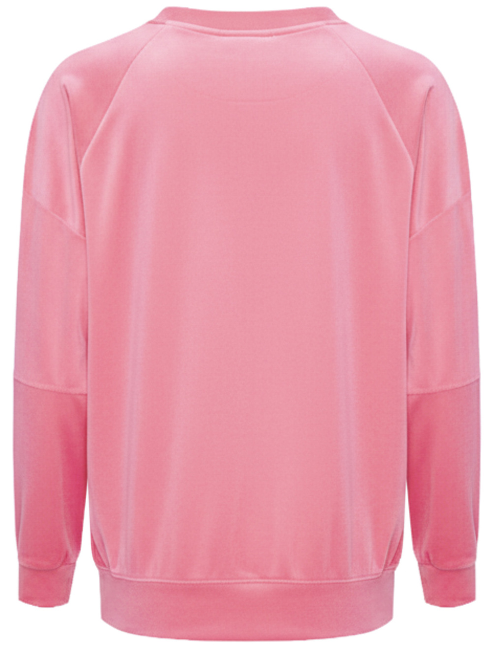 Dámska zamatová tepláková súprava - Neon Pink
