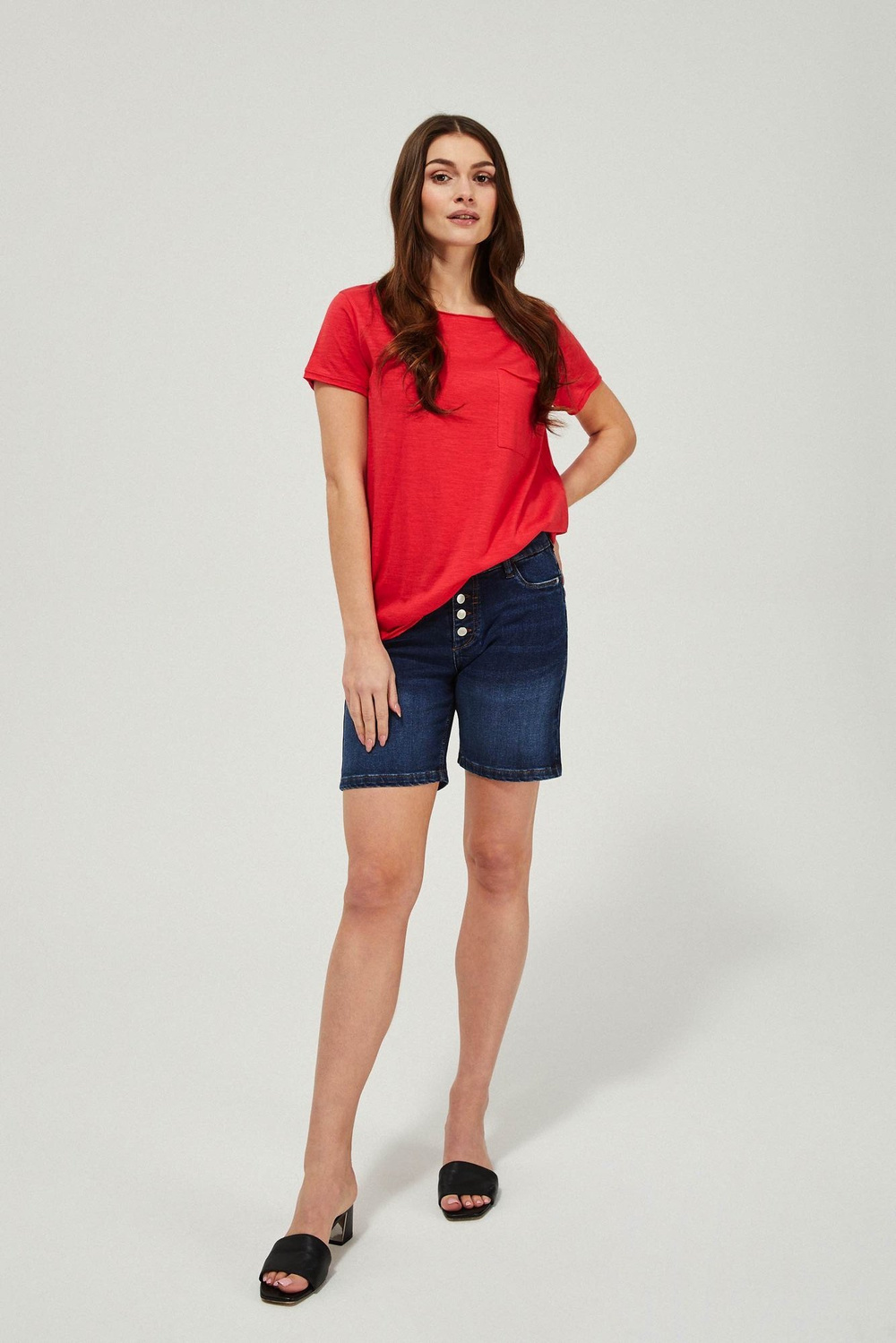 Pantaloni scurți din denim