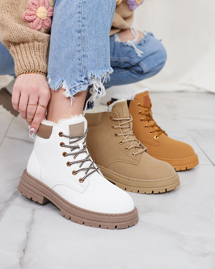Resti White women&#039;s insulated trapper boots Radoras
