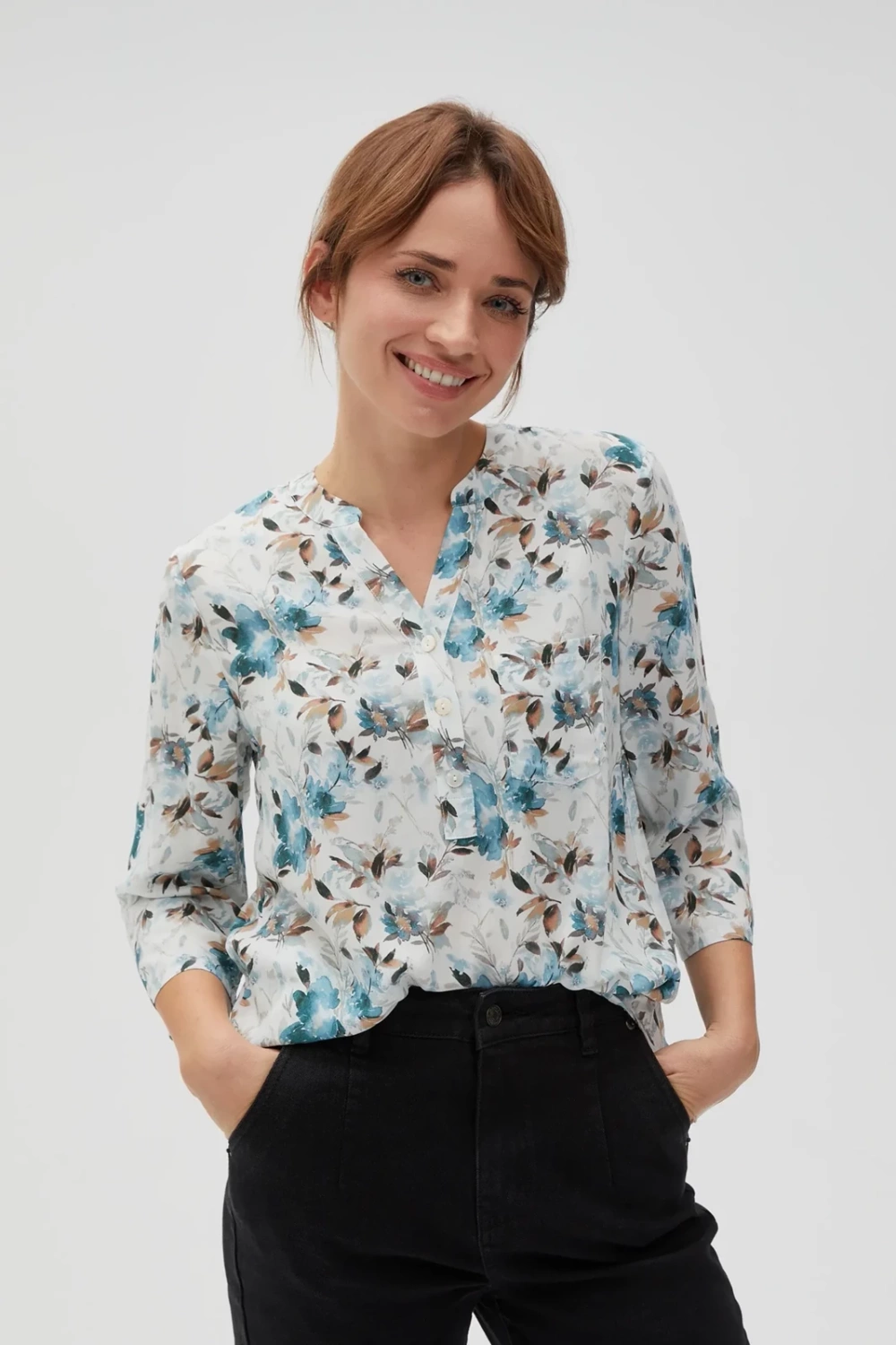 Marisse Women&#039;s Shirt L-Ko-4610 D.Green