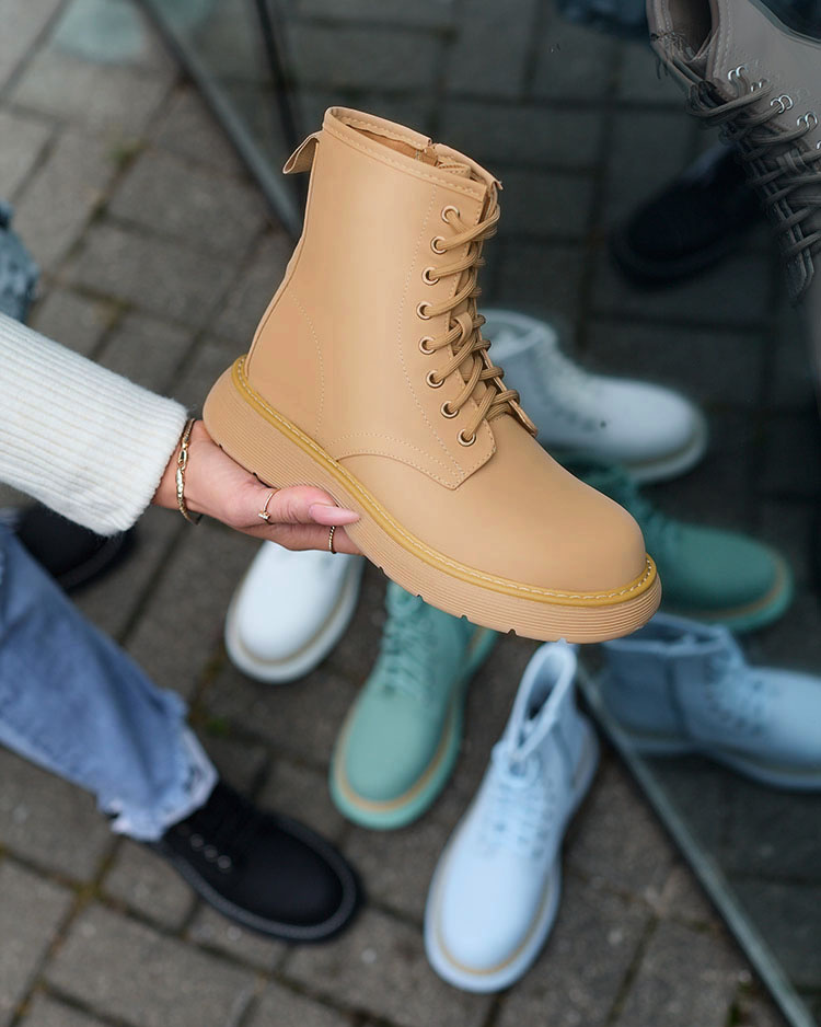 Resti Matte light brown Kucillo women&#039;s boots