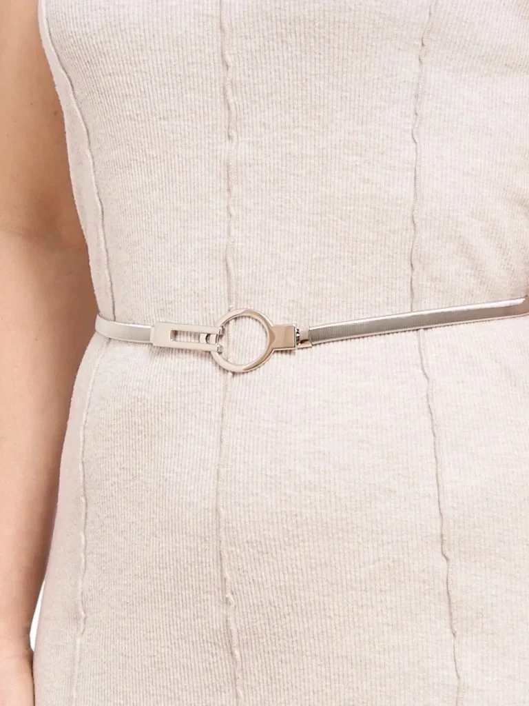 Stříbrný kovový pásek Livia Eleganza