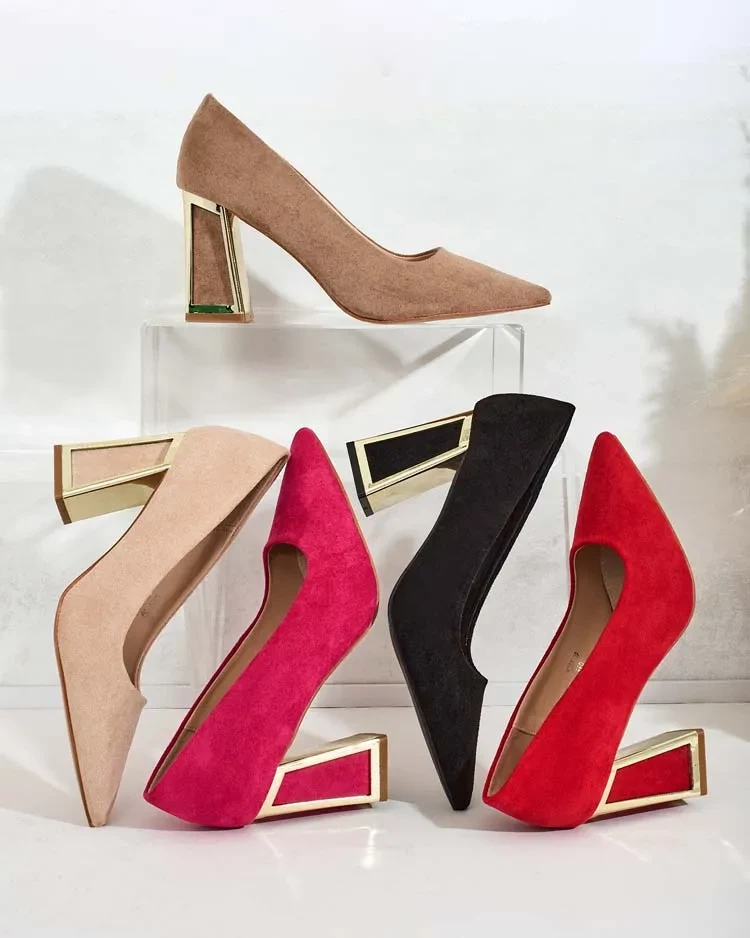 Resti Women's pumps with decorative heel Badilla