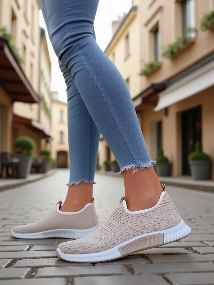 Resti Women's sports shoes made of material Agafia