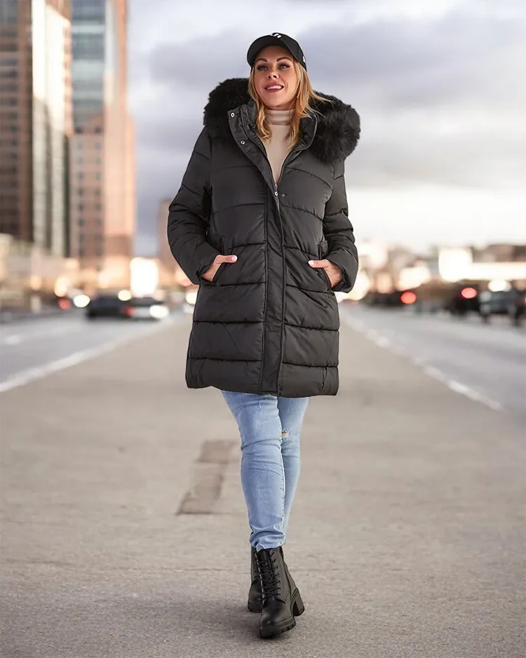 Resti Women's Quilted Winter Jacket