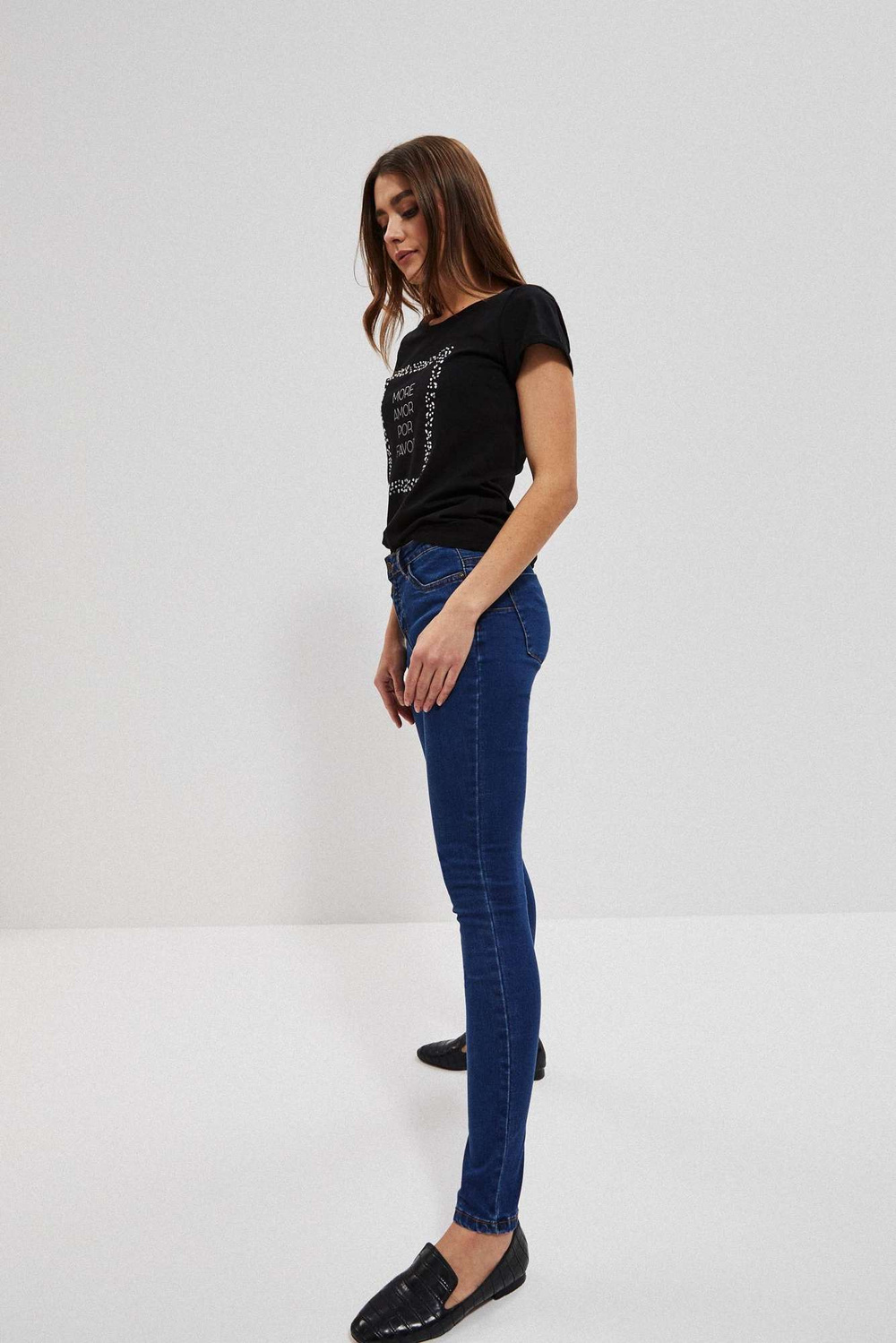 Marisse Push Up Jeans L-Je-3719 D.Blue