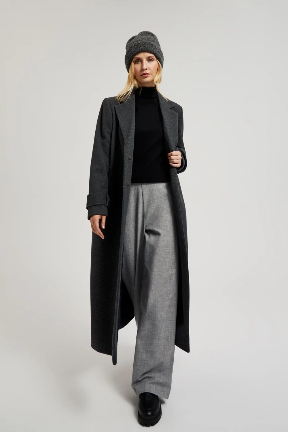 Marisse Women's Trousers Z-Sp-4518 Grey