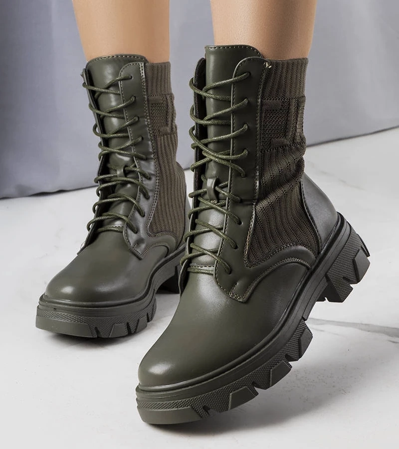 D/CEO Black high boots Christabel