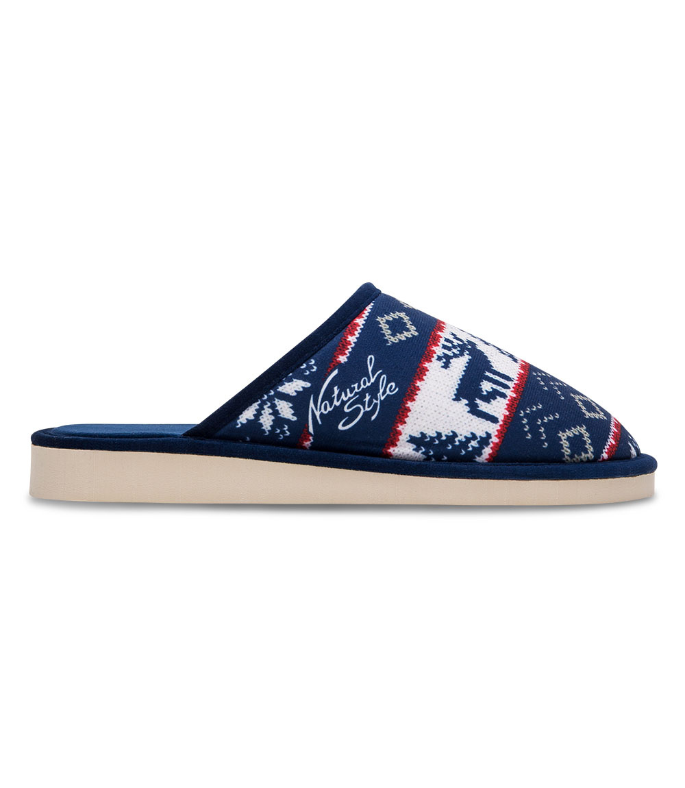 Dámske papuče Natural Style NS-072 modré