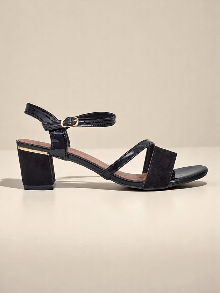 Resti Women&#039;s Patent Low Heel Sandals Grace Gloss