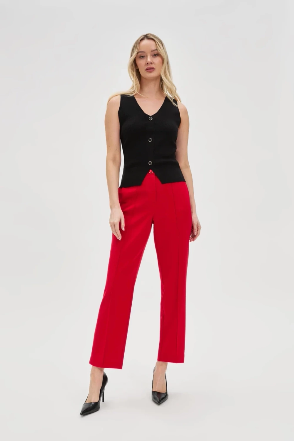 Marisse Women's T-Shirt L-Ts-4713 Black