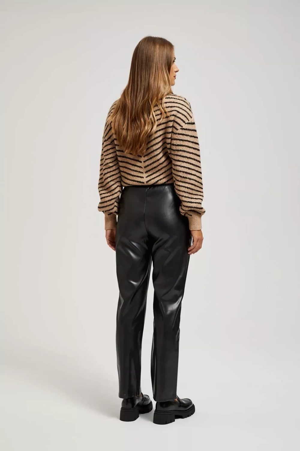 Waxed trousers