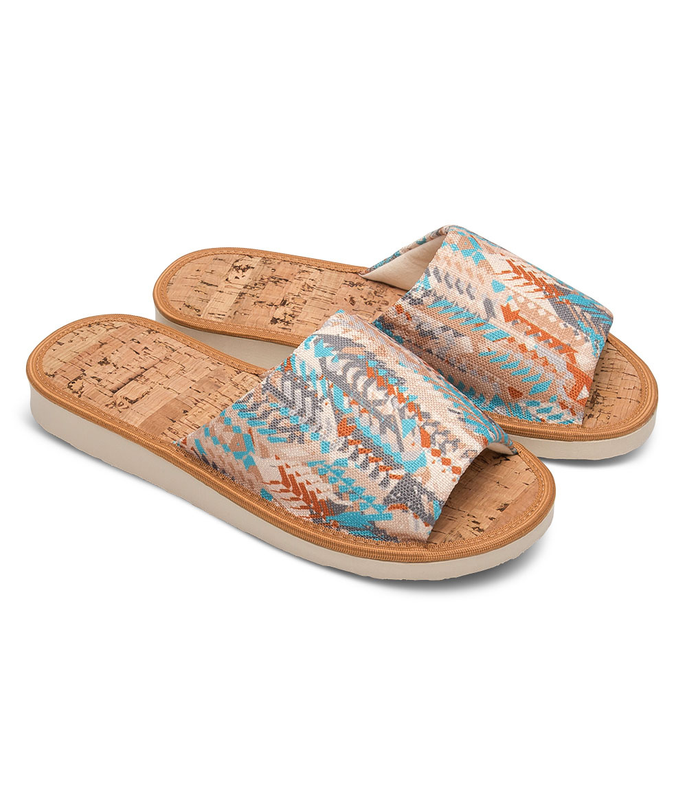 Dámske papuče Natural Style NS-019 Ethno Korek