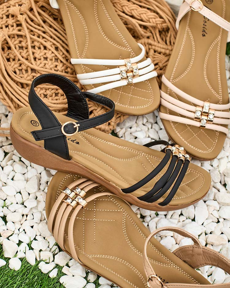 Resti Decorated women's Sun Crusher sandals