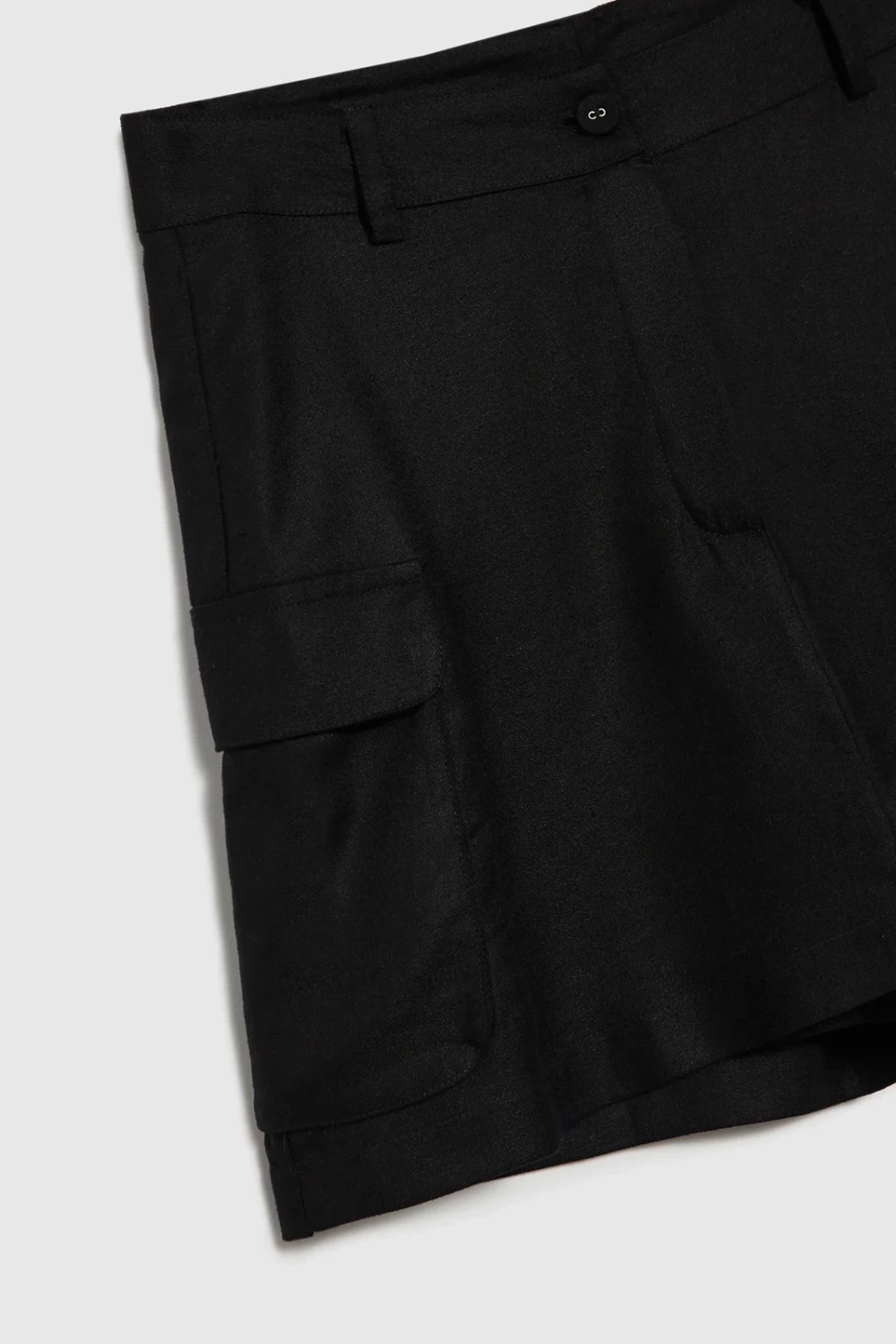 Marisse Black Skirt-Shorts