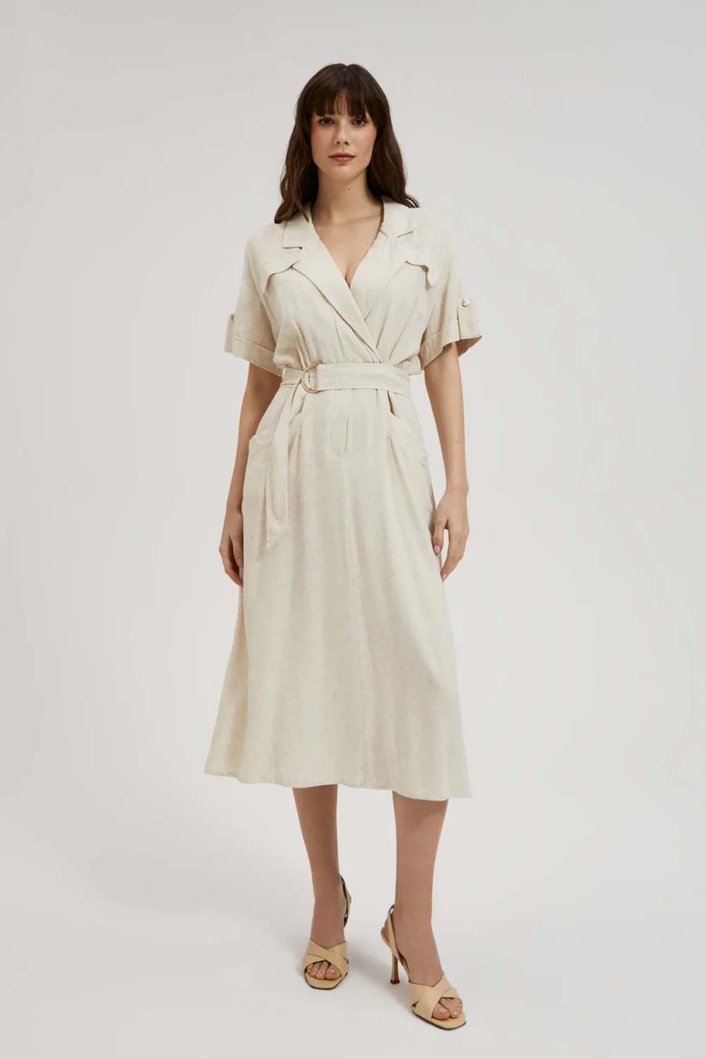 Marisse Women's Dress L-Su-4313 L.Beige