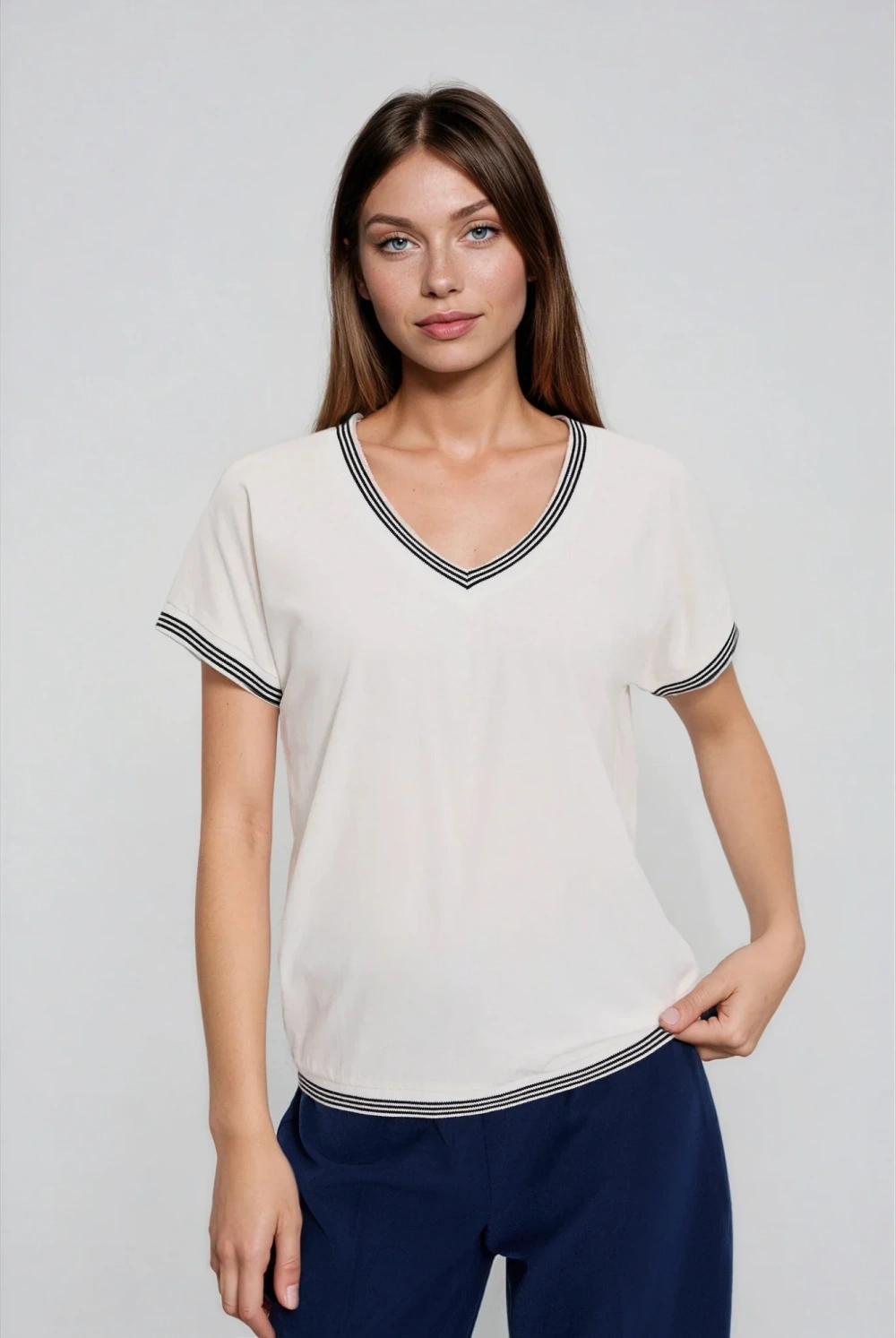 Dámske tričko Marisse OFF WHITE