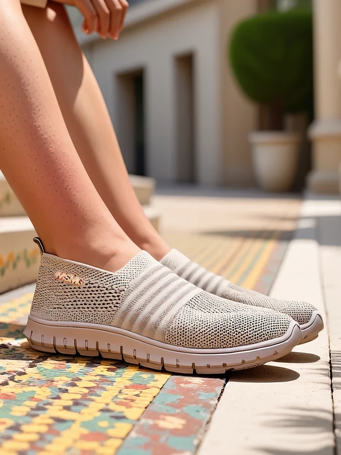 Resti Womens sports moccasins Sortpes