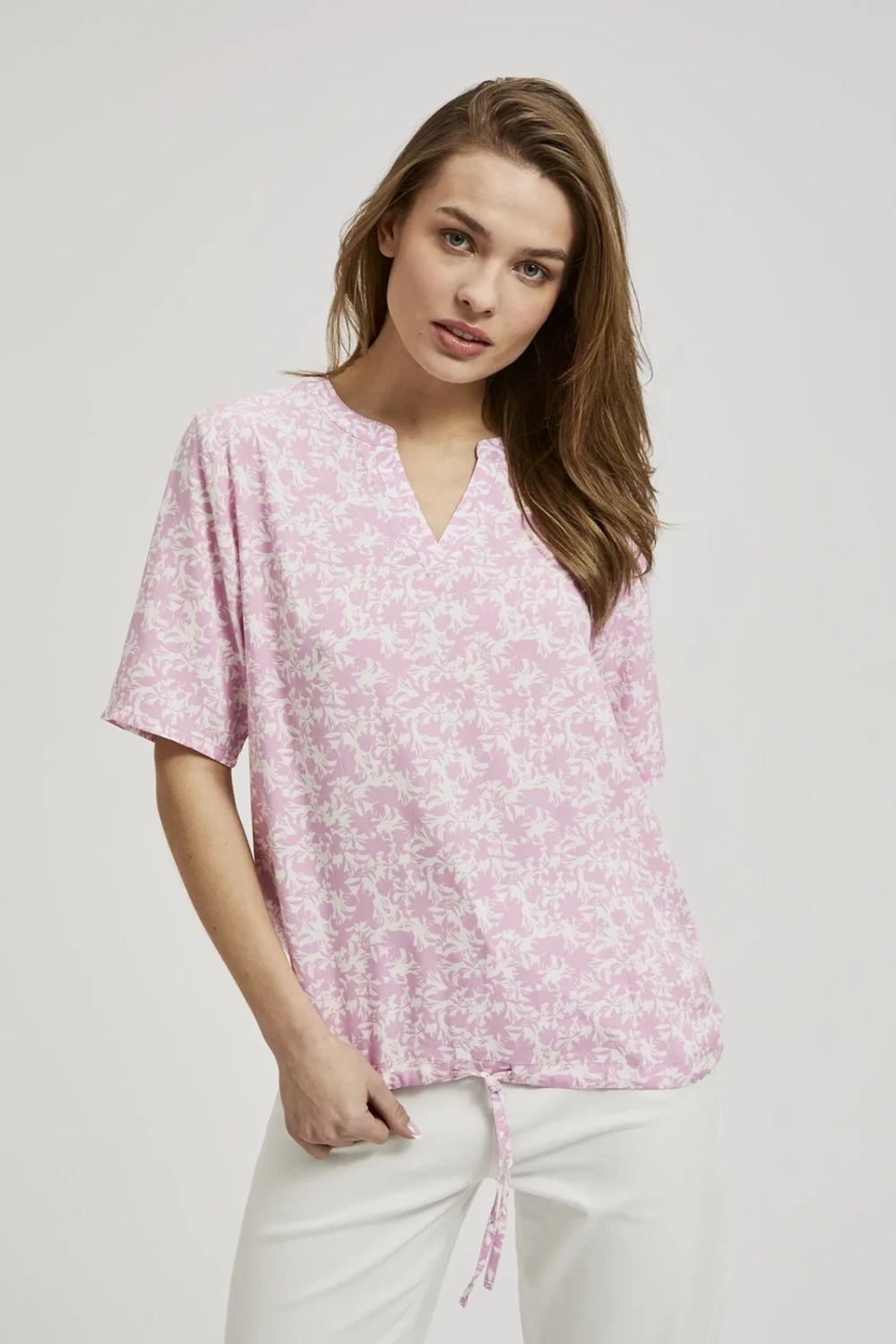 Women's shirt MOODO - dark pink