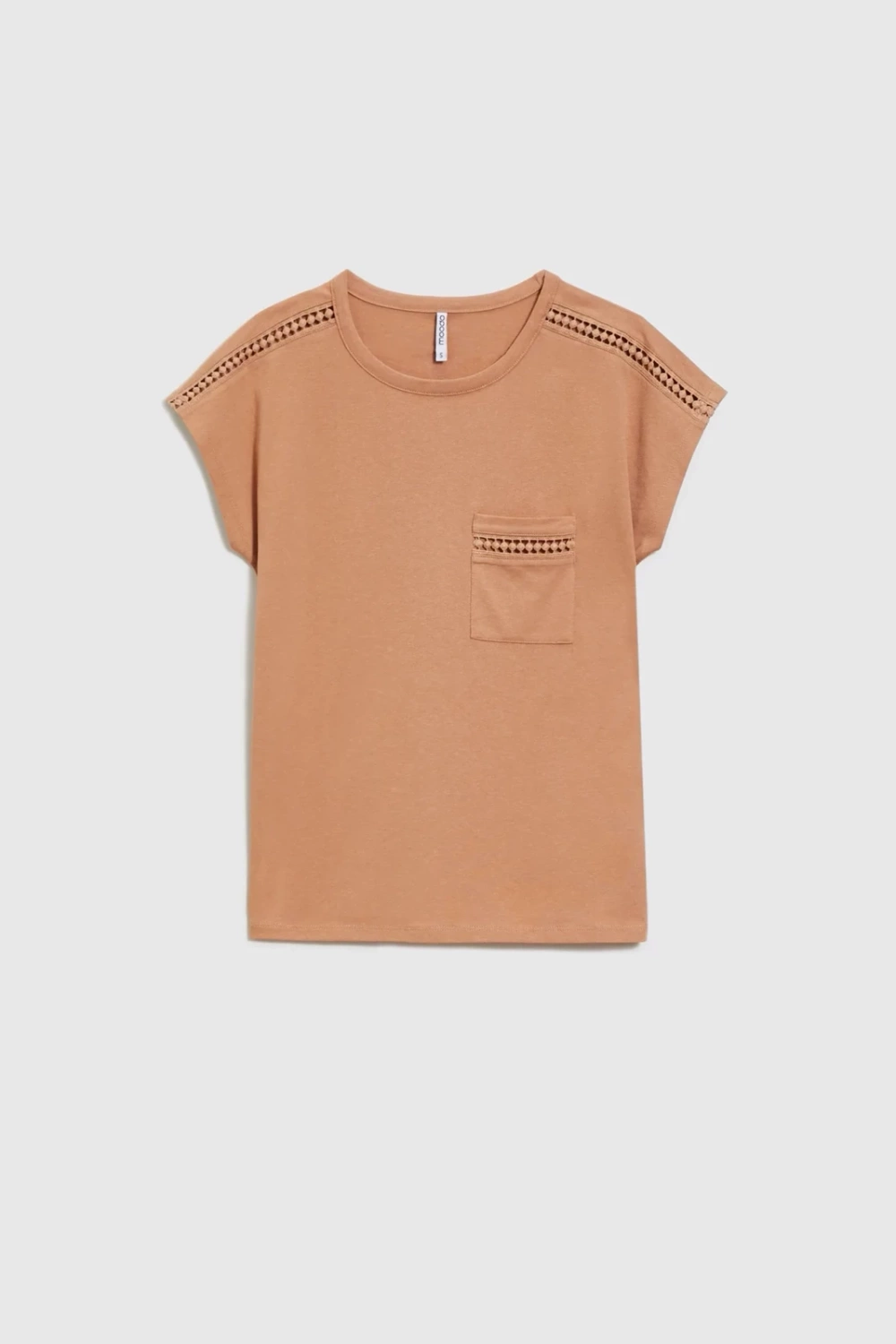 Marisse Women's T-Shirt L-Ts-4635 L.Brown