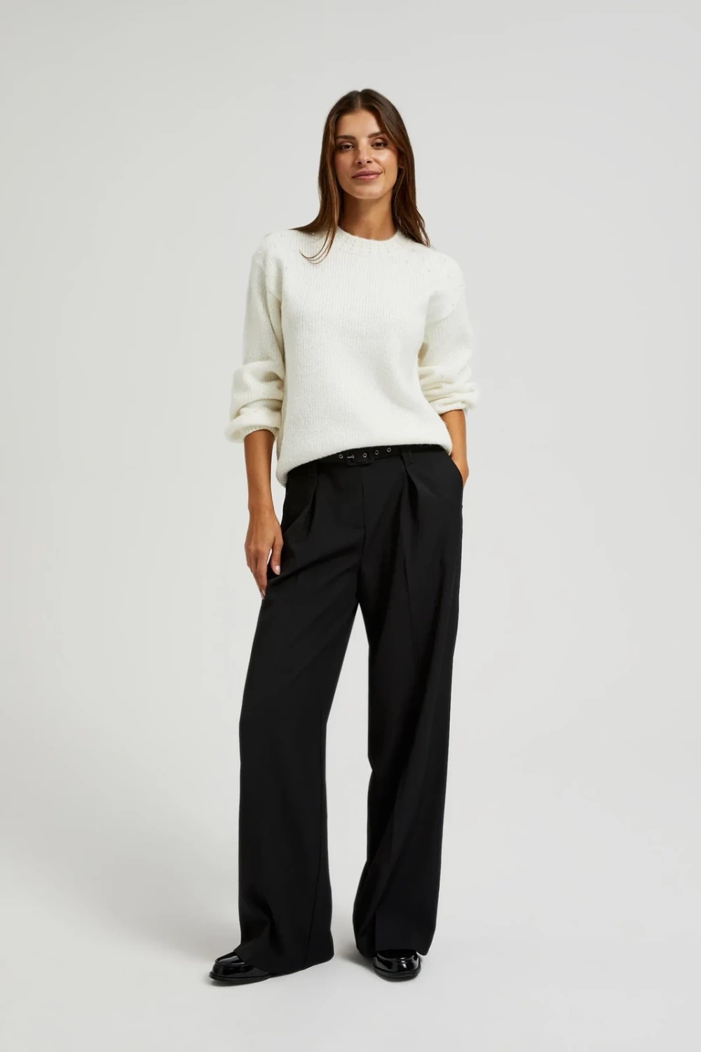 Marisse Women&#039;s Sweater Z-Sw-4570 Off White