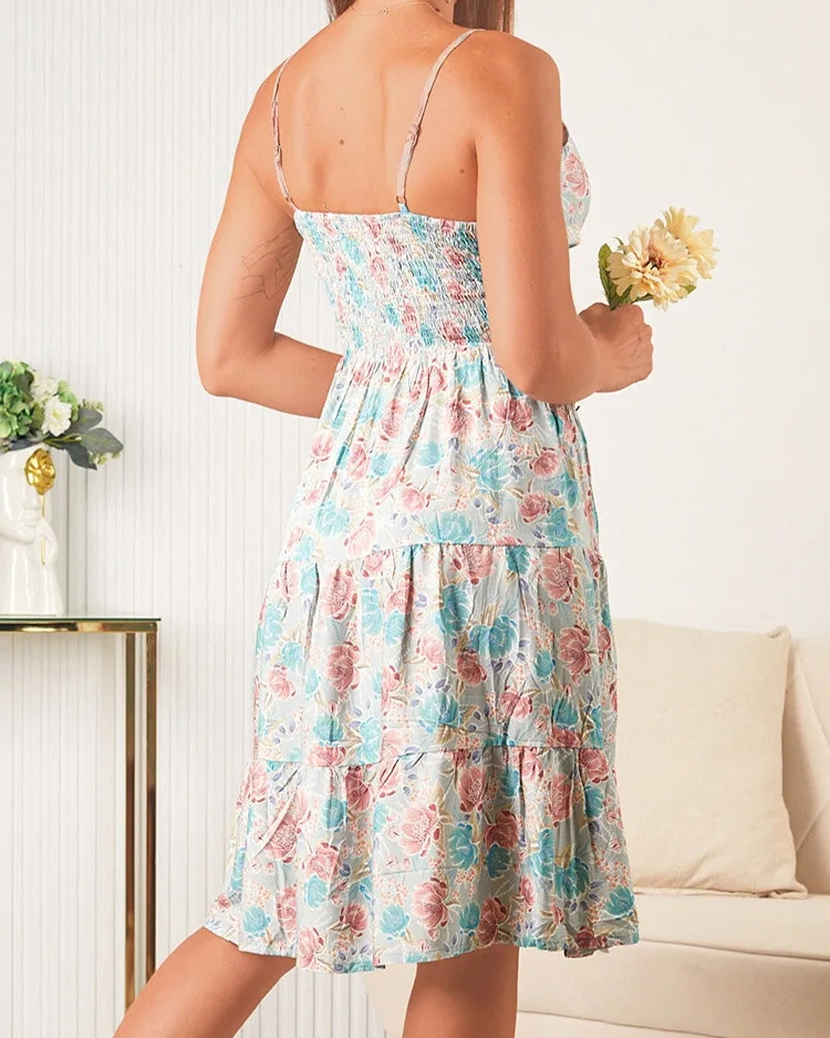 Resti Women's cotton floral dress