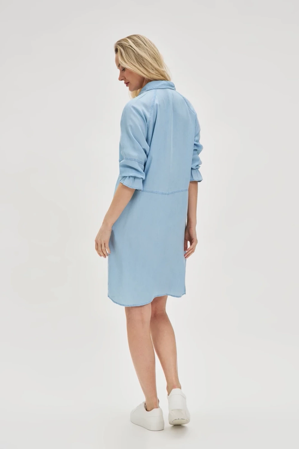 Marisse Women's Dress L-Su-4622 Blue