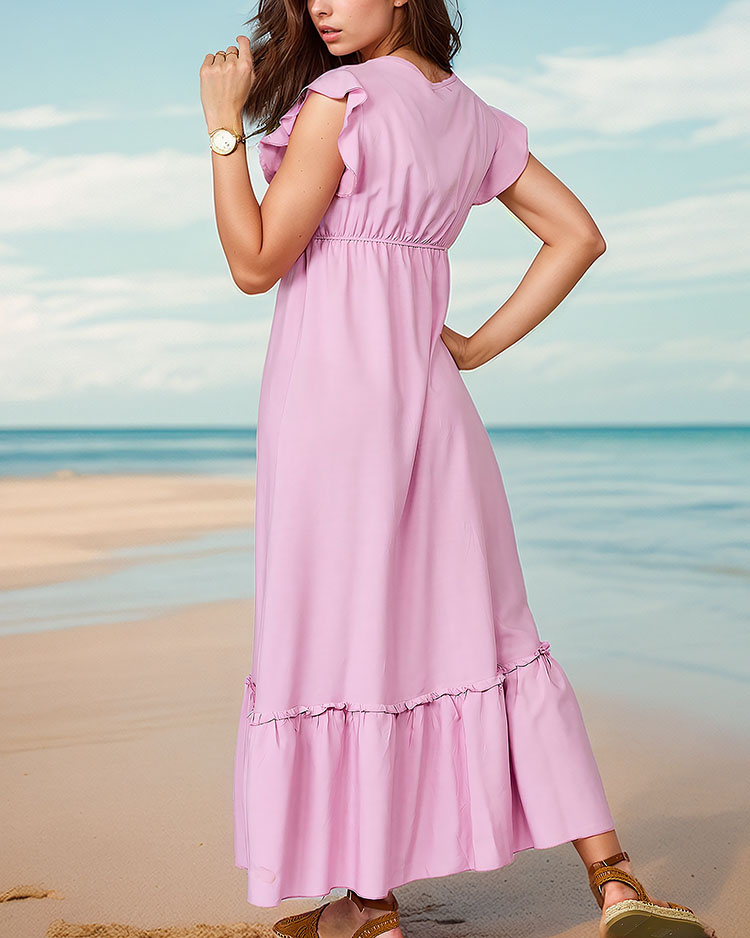 Resti Women's long dress with lace