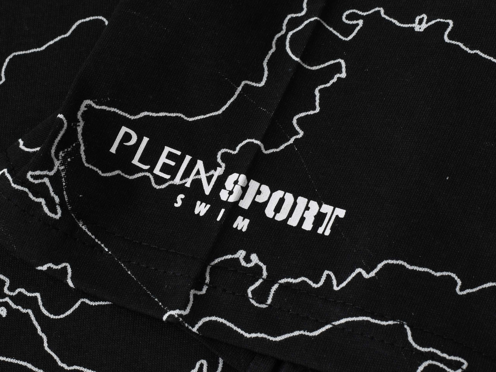 Pánske tričko PLEIN SPORT čierne