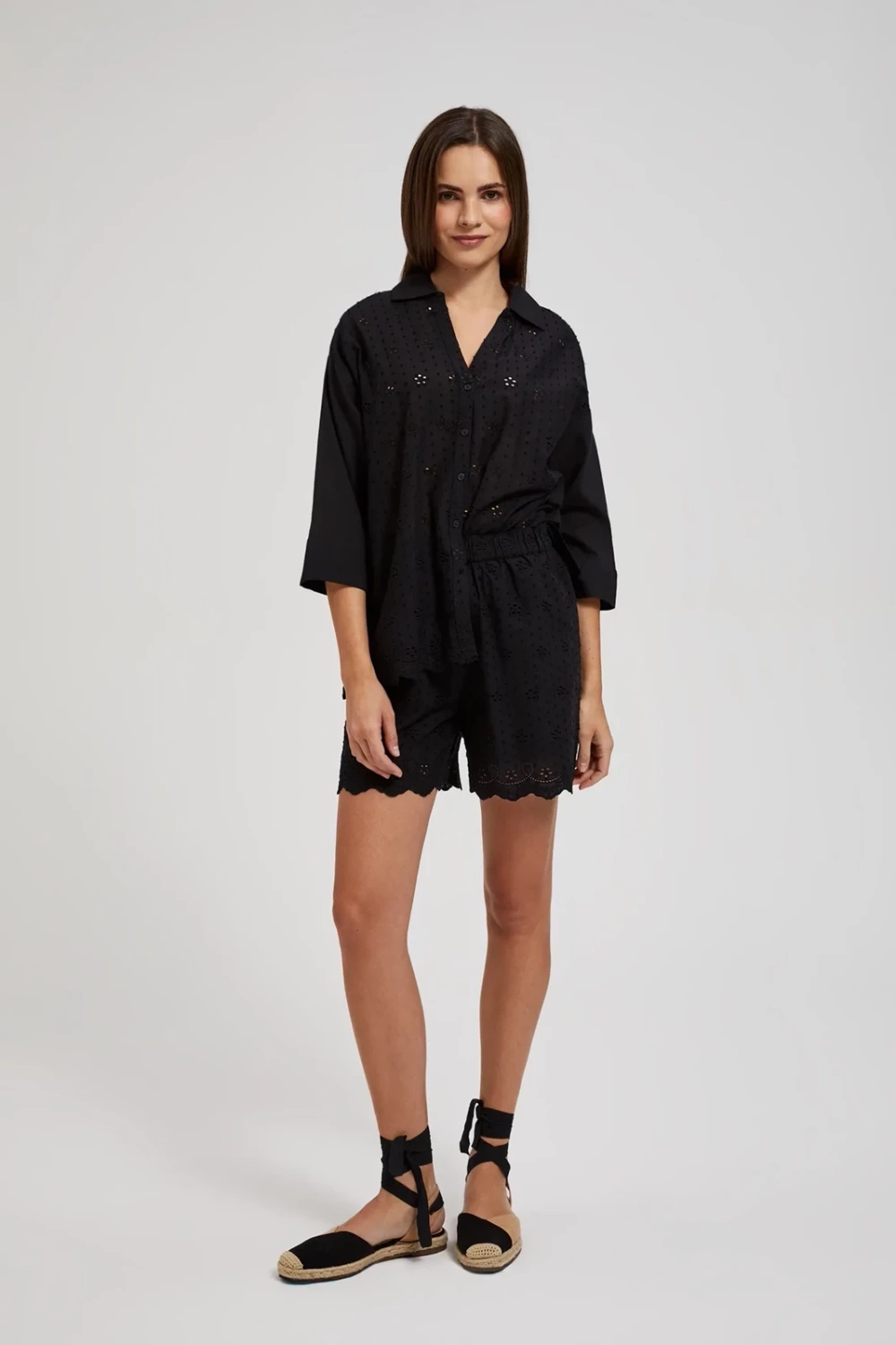 Marisse Women's Shorts L-Sh-4309 Black