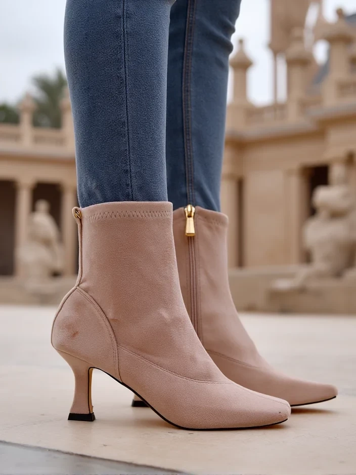 Resti Women's high-heeled ankle boots Lanoi