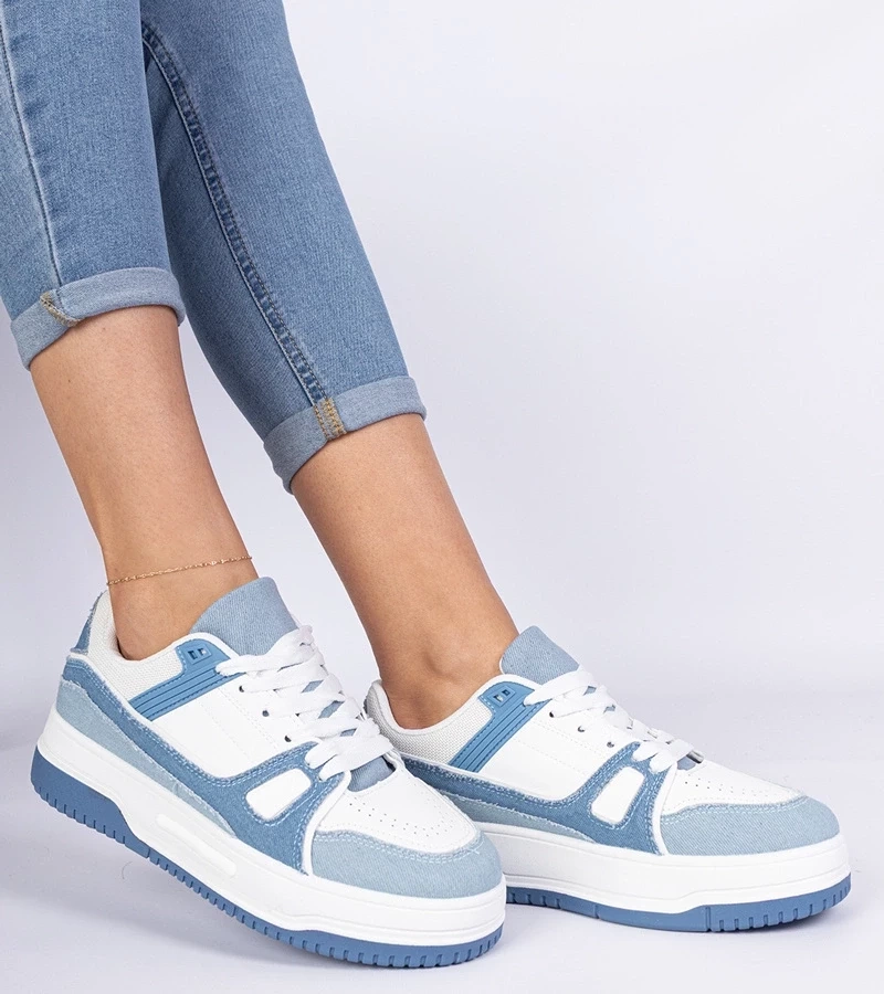 Gemre Adidași sportivi de damă albaștri Pretta