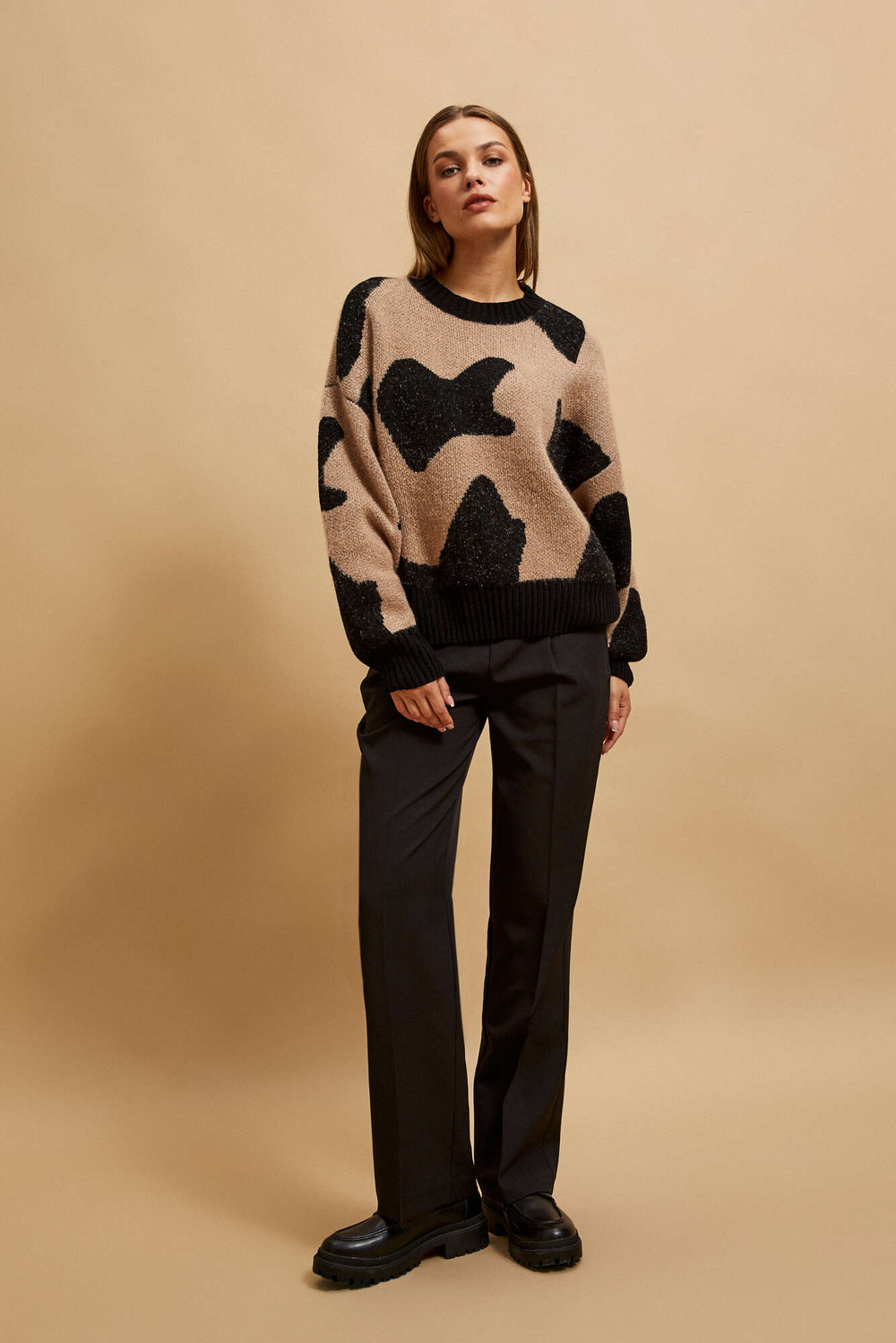 Marisse Patterned Sweater