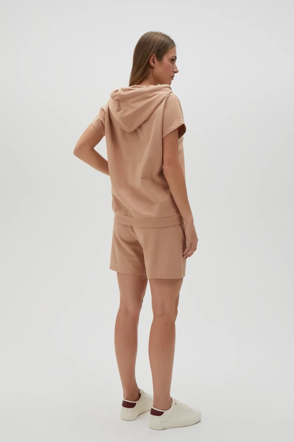 Marisse Women's Shorts L-Sh-4604 L.Brown