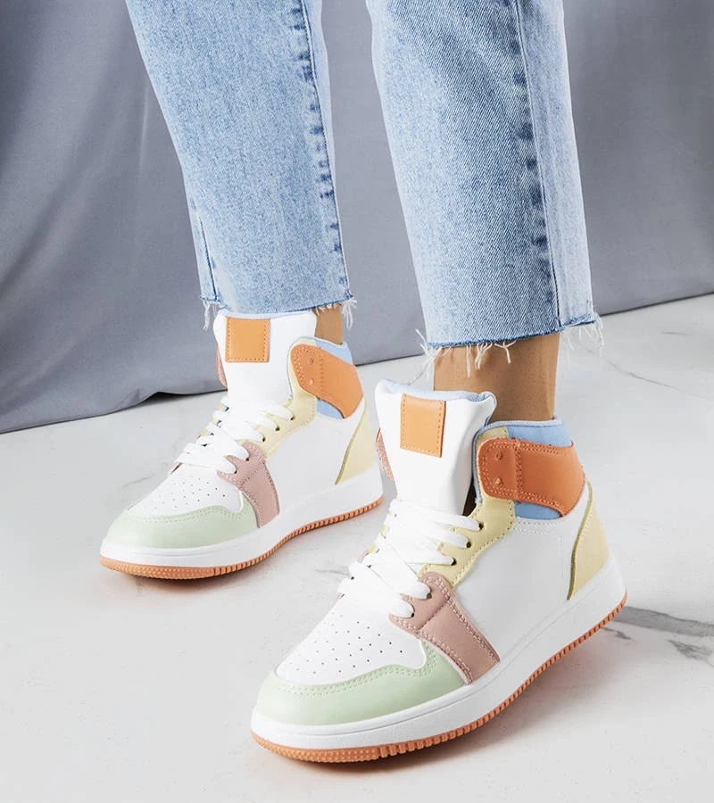 Gemre Adidași cu gleznă portocalii Kari portocalii