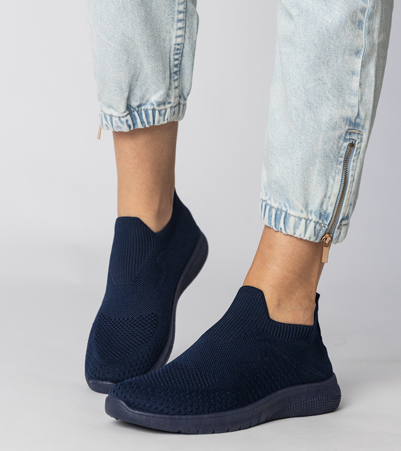 Gemre Adidași sport bleumarin cu șosetă Kreta