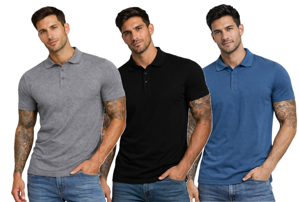 Tricouri J.STYLE 3PACK