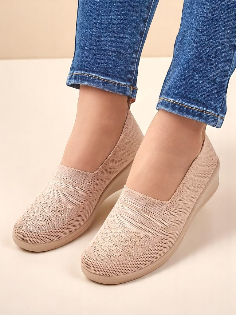 Resti Women's moccasins on a low wedge Epoles