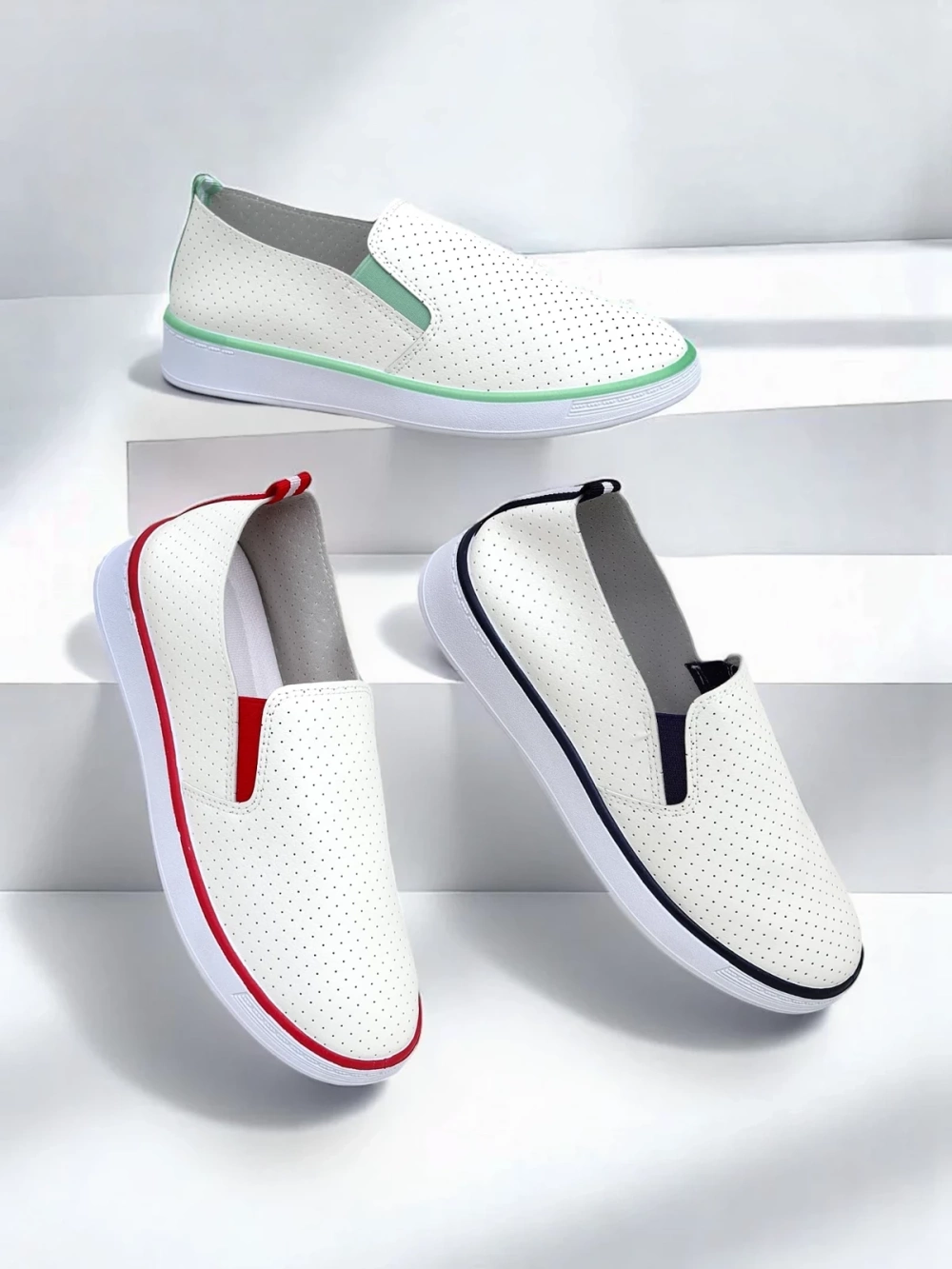 Resti Women's perforated sports shoes Musio