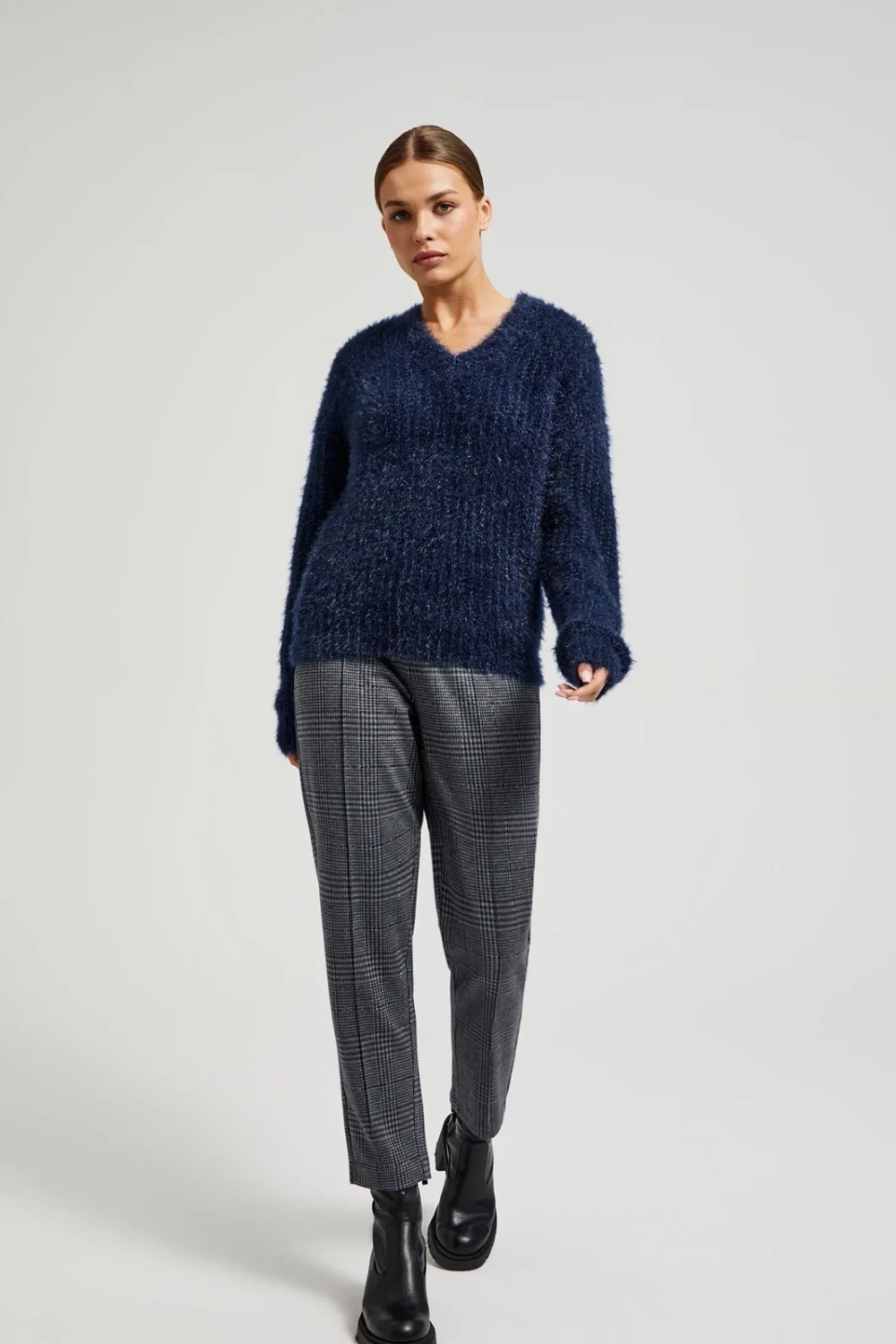Marisse Women&#039;s Sweater Z-Sw-4541 Navy